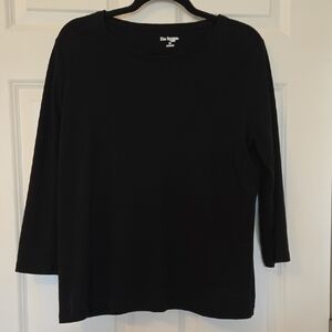 Kim Rogers Women's Black Long Sleeve Tee